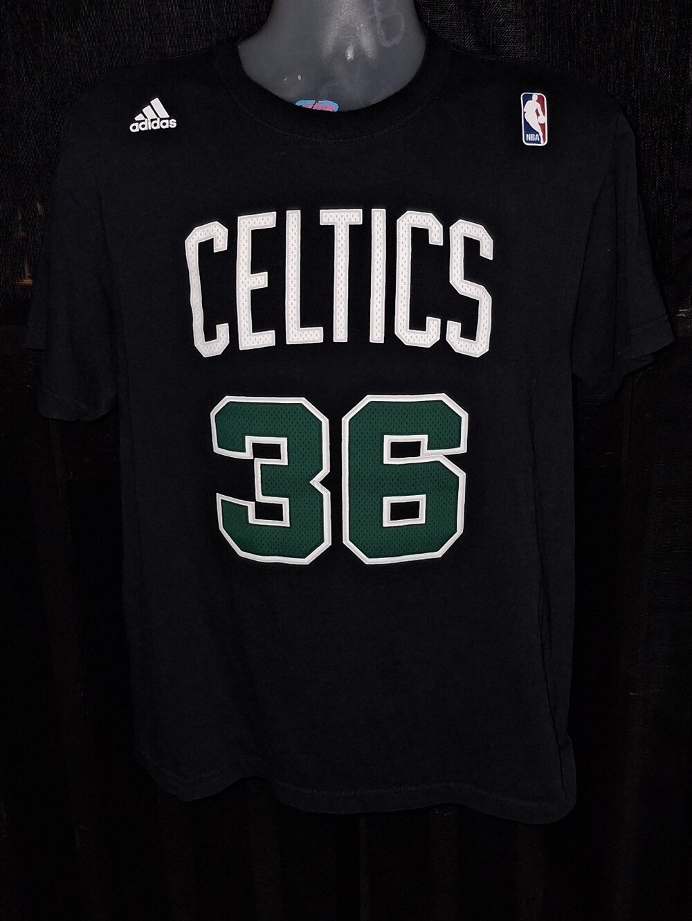 Vintage ADIDAS CELTICS O'NEAL JERSEY SHIRT SIZE LARGE